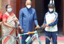 Other sports News : साइक्लिस्ट रियाज दिल्ली के वेलोड्रोम में करेंगे ट्रेनिंग, राष्ट्रपति ने गिफ्ट की थी साइकल – cyclist riyaz will be sai trainee and get all support president ramnath kovind gifted cycle to him