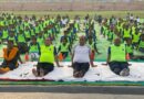 योग सेलिब्रेशन कमेटी ने उदित नगर ग्राउंड में सोल्लास मनाया योग दिवस