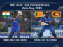 IND vs SL Live Cricket Score, Asia Cup 2025