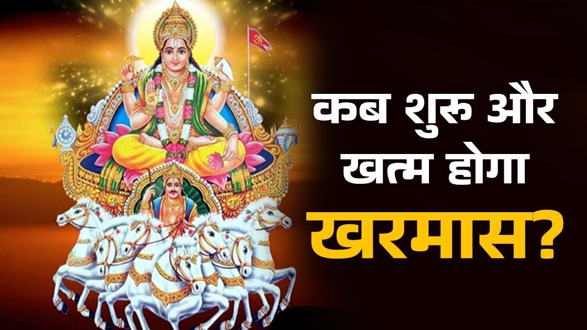 Kharmas 2025 announcement with Hindu calendar, important dates for stopping marriage and auspicious work in December.