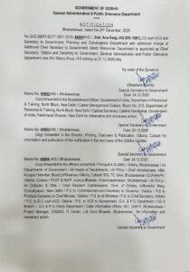 Anu Garg has been appointed as the new Chief Secretary of Odisha