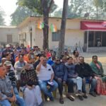 BJP leaders protest at district office in Rourkela