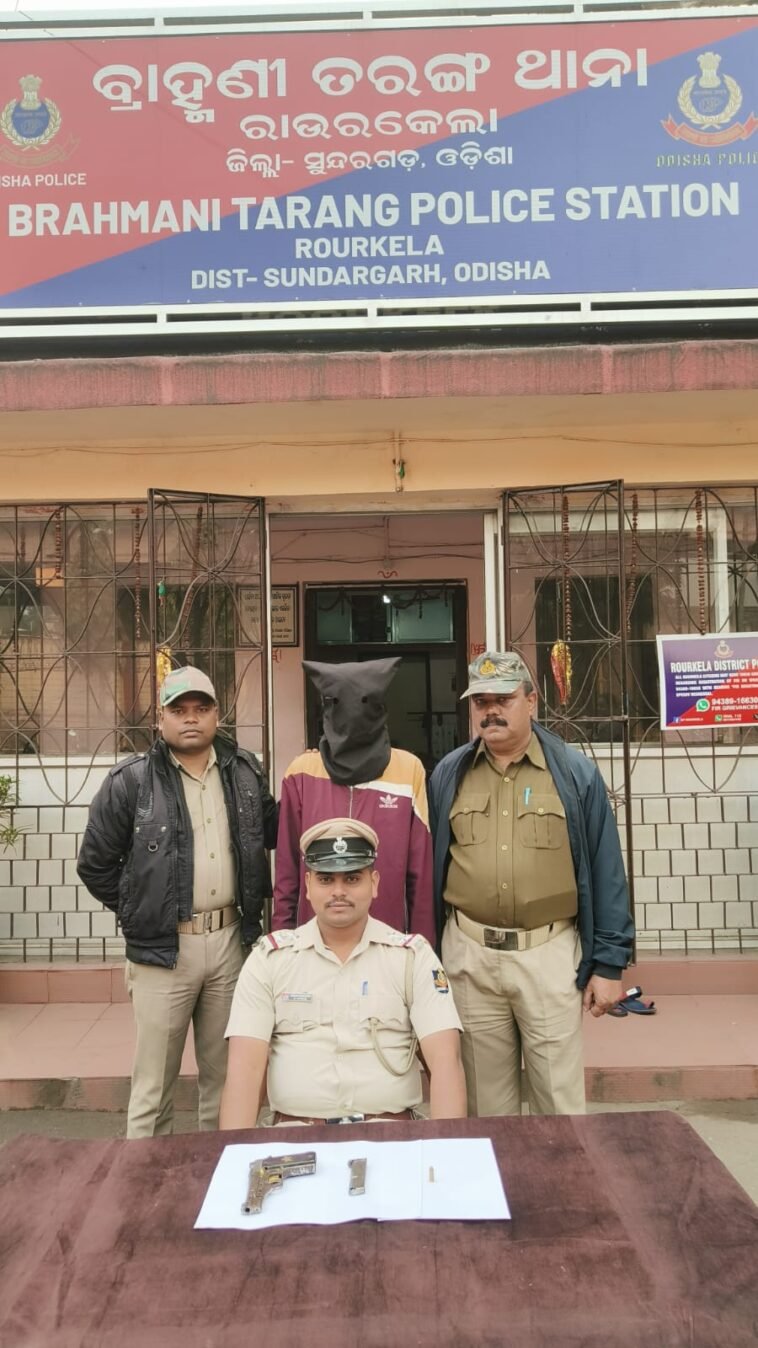 Brahmanitarang illegal arms arrest