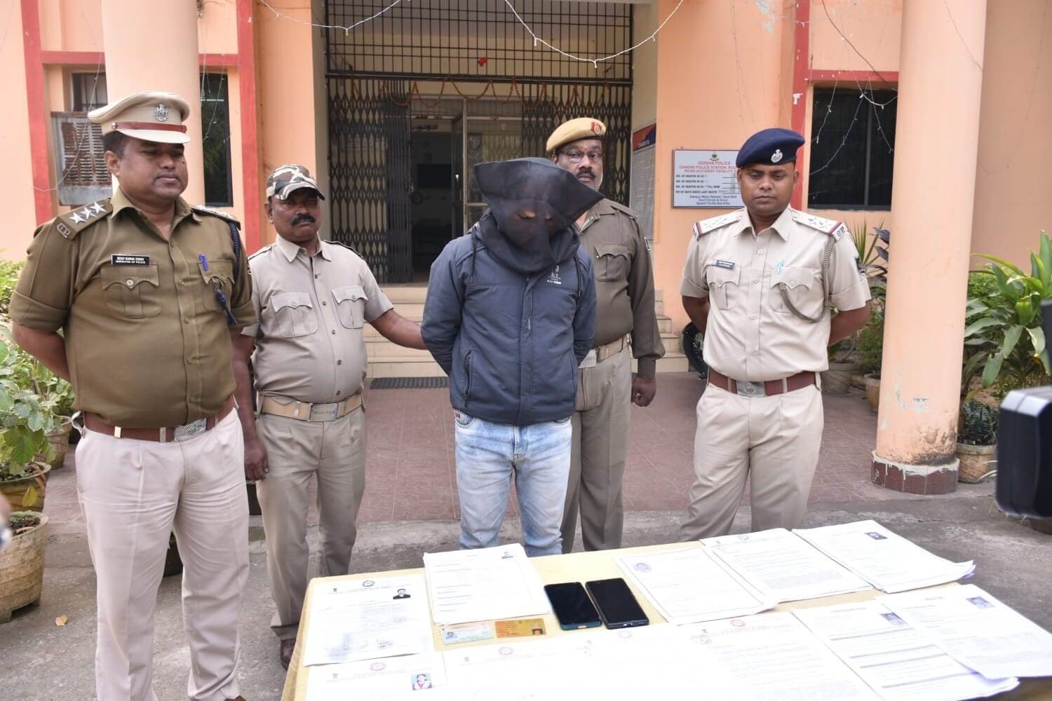Chhend Police Job Fraud Case accused Santosh Sahu arrested with fake appointment letters in Rourkela