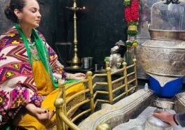 Kangana Ranaut at Bhimashankar Jyotirlinga during 12 Jyotirlinga Darshan