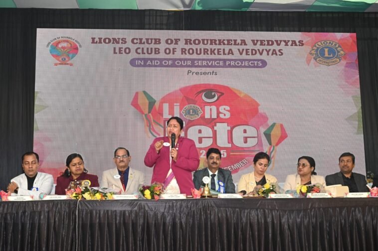 Lions Fete 2025 Rourkela at LIC Ground with huge public participation