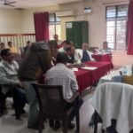 Judicial proceedings during National Lok Adalat at Birja Pali New Court Complex in Rourkela