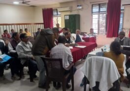 Judicial proceedings during National Lok Adalat at Birja Pali New Court Complex in Rourkela