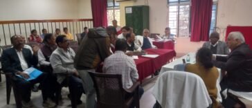 Judicial proceedings during National Lok Adalat at Birja Pali New Court Complex in Rourkela