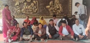 Protest outside IGH Rourkela