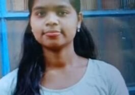 Rajgangpur student Shruti death case protest outside IGH Rourkela