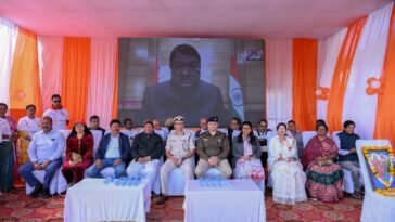 Opening ceremony of Rourkela Sansad Khel Mahotsav at Udit Nagar Ground