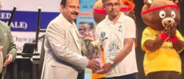 Sumit Kumar Singh Guinness World Record attempt during 48-hour manual treadmill run in Rourkela