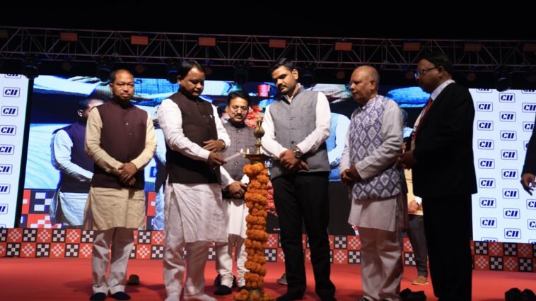 Enterprise Odisha 2026 inauguration by CM Mohan Charan Majhi at Sector 13 Milan Ground Rourkela