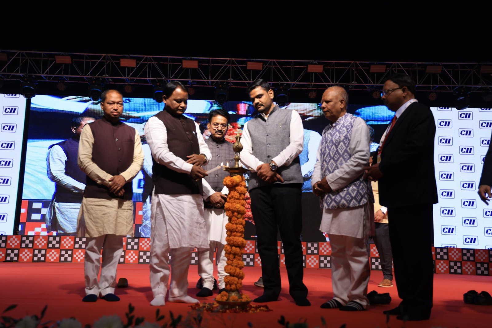 Enterprise Odisha 2026 inauguration by CM Mohan Charan Majhi at Sector 13 Milan Ground Rourkela