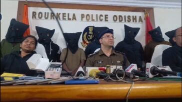 Cyber Fraud Network Rourkela police investigation and seized digital evidence