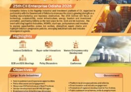 25th CII Enterprise Odisha 2026 event in Rourkela