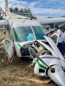 Rourkela plane crash landing site where IndiaOne Air aircraft made emergency landing