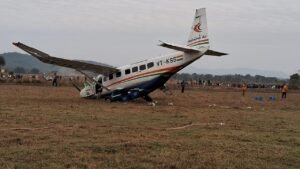 Rourkela plane crash landing site where IndiaOne Air aircraft made emergency landing