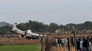 Rourkela plane crash landing site where IndiaOne Air aircraft made emergency landing