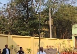 Music Circle Rourkela Republic Day flag hoisting by Pramod Kumar Natulya