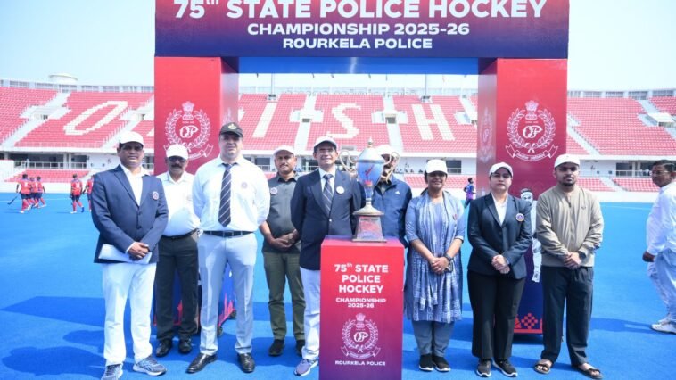 Odisha Police Hockey Championship at Birsa Munda Hockey Stadium Rourkela