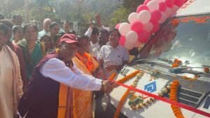 Vaikunth Rath Inauguration by MLA Durga Charan Tanti in Rourkela