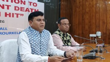 AI elephant safety tower installed near railway track in Rourkela