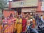 Devotees participating in Rourkela Hindu Sammelan Kalash Yatra