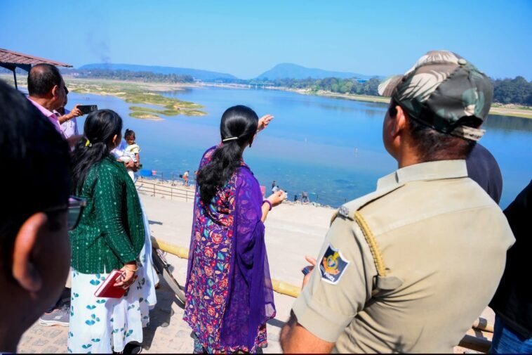 Mahashivratri Vedvyas Preparations with barricading and security arrangements