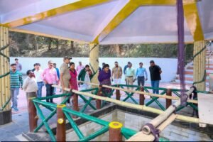 Mahashivratri Vedvyas Preparations with barricading and security arrangements