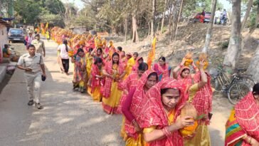 Panchmukhi Hanuman Pran Pratishtha Kalash Yatra in Rourkela