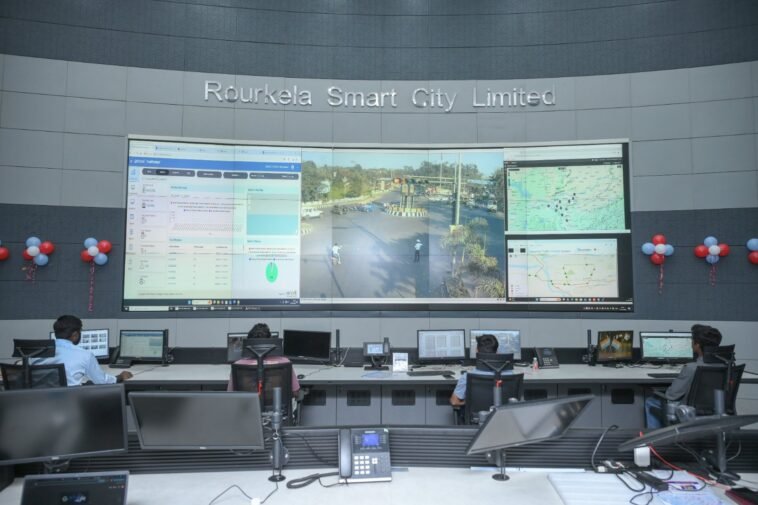 Rourkela Integrated Command and Control Center ICCC monitoring system