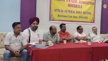 Trailer Owners Association Rourkela AGM meeting at Brahmani Club