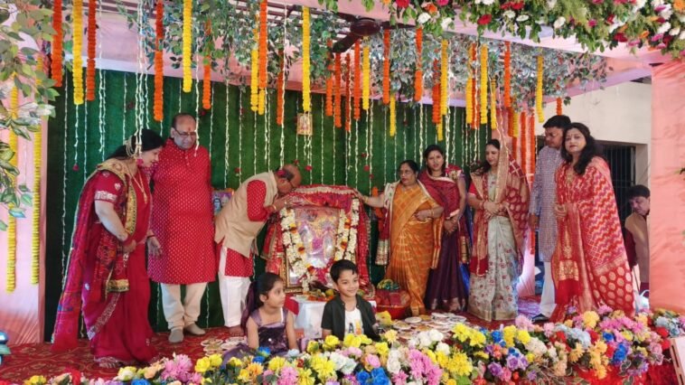 Maa Banbhauri Mangal Path Hanuman Vatika Rourkela women participation