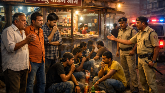 Gopabandhu vending zone drug addicts issue in Rourkela market