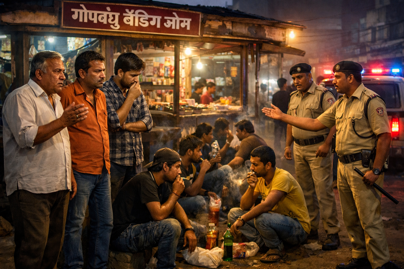 Gopabandhu vending zone drug addicts issue in Rourkela market