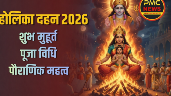 Holika Dahan Muhurat 2026 evening ritual ceremony