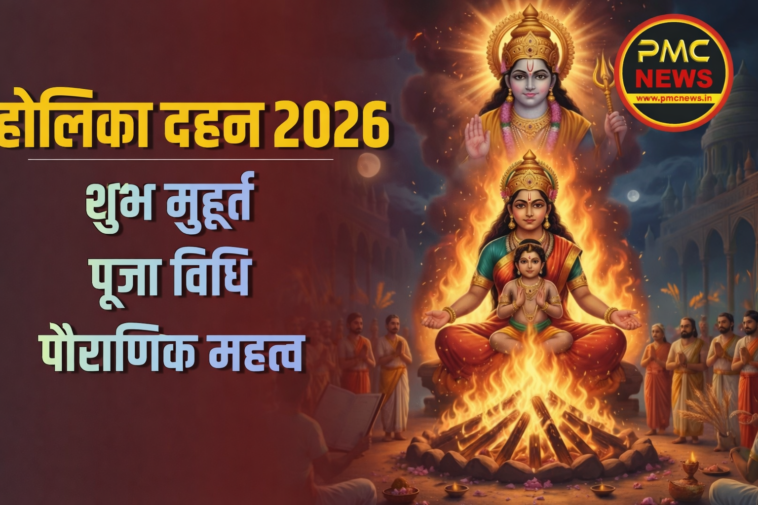 Holika Dahan Muhurat 2026 evening ritual ceremony