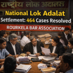 National Lok Adalat Settlement meeting in Rourkela Bar Association