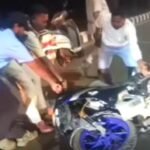 Ring Road bike accident in Rourkela near Airport Road Space Chowk