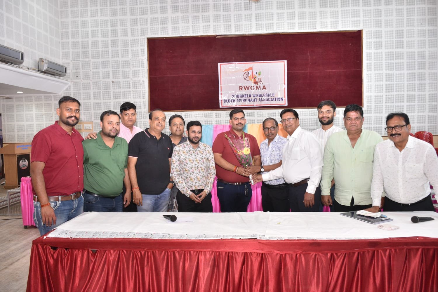 Umang Agarwal President RW Cloth Merchant Association