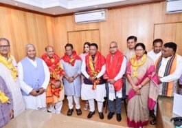 Dilip Rai Rajya Sabha victory celebration supporters