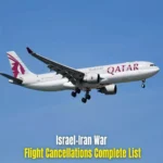 Iran Israel War flight cancellations across Middle East cities