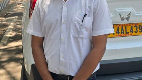 Chandrakant Mallik Sub Collector taking charge Panposh