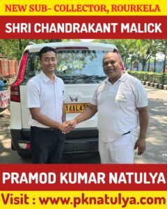 Chandrakant Mallik Sub Collector taking charge Panposh