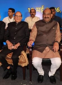 Poornmal Agrawal taking oath at national Agrawal conference