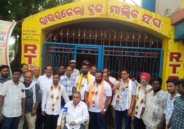 Vikas Singh elected President in RTOA Election at Rourkela Truck Owners Association